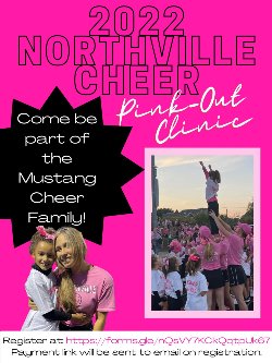 Northville Cheer's Annual Pink Out Clinic